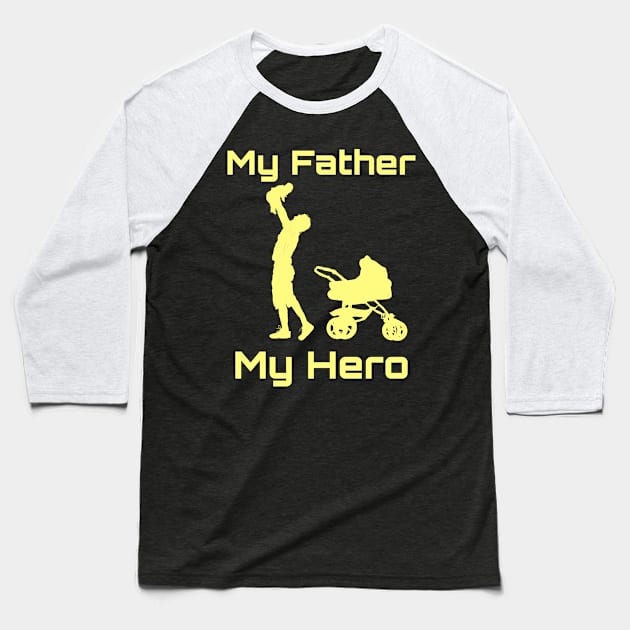 My Hero Baseball T-Shirt by YungBick